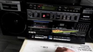 НОВАЯ КАССЕТНАЯ МАГНИТОЛА SANYO