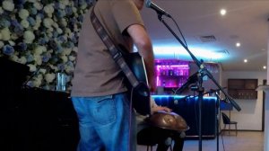 Olive Bar Corby Paul Strummer Chris Duckett live guitar handpan jam October 2019 Open Mic