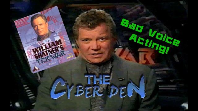 Bad Voice Acting In Video Games - William Shatner's TekWar | The Cyber Den смотреть онлайн