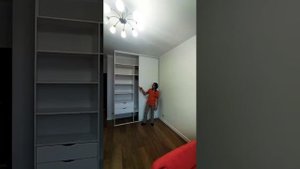 шкаф купе в спальне в доме жк  от застройщика ПИК