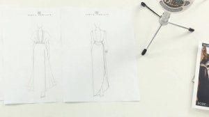 S1. EP3. Fashion design process using fashion templates from Pret-a-Template