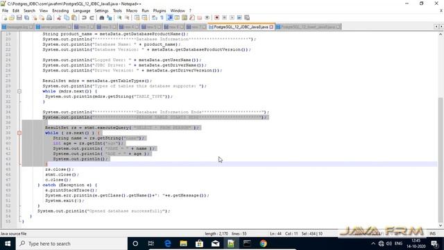 How to connect to PostgreSQL 12 using PostgreSQL JDBC Driver with Bellsoft Liberica JDK 8 смотреть онлайн