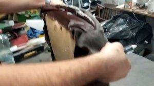 Перетяжка старого офисного-gaming кресла!