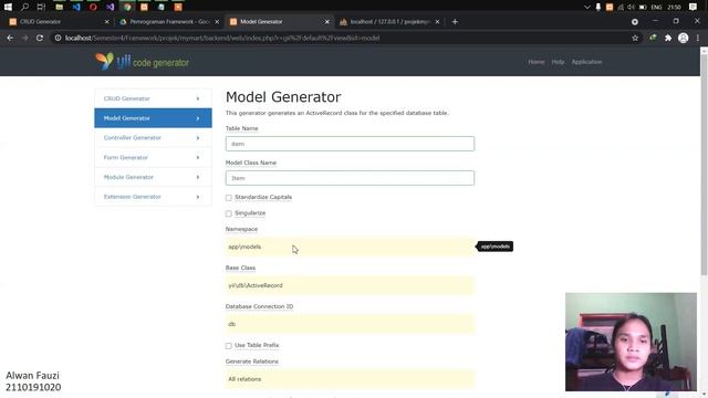 Yii Framework - Custom Template GII, Model & CRUD Generator, dan Pretty URL смотреть онлайн