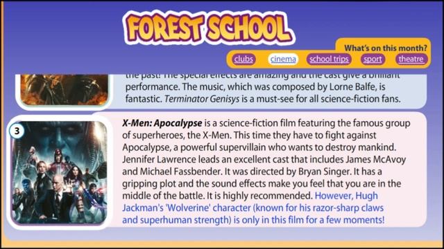 excel 7 page 64 forest school смотреть онлайн