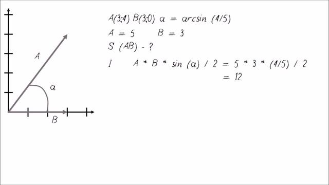 Векторное произведение смотреть онлайн