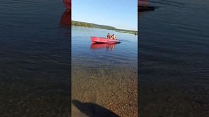 первый выезд! казанка с булями и ветерок 8