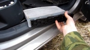 Замена салонного фильтра Шкода Октавия A5 / Салонный фильтр Passat B6 / Cabin filter Octavia A5