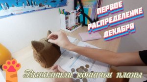 1️⃣ распределение Декабря Метод конвертов Мотивация копить на цели