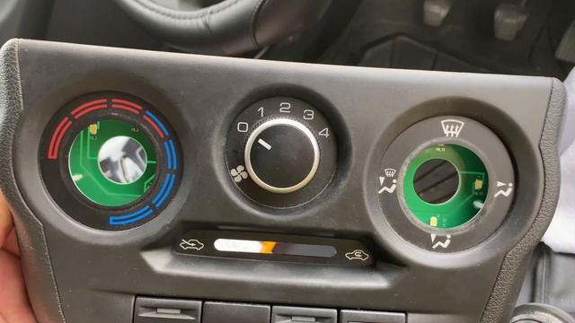 Регулятор печки заклинило на Гранте - ревизия смотреть онлайн