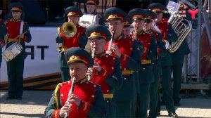 Выступление духового оркестра ТВВИКУ