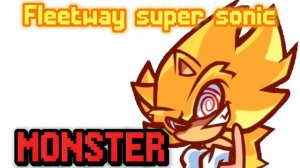 Fleetway Super Sonic ПСИХОВАНЯ И БЕЗУМНАЯ ВЕРСИЯ СУПЕР СОНИКА ПОЁТ ПЕСНЮ МОНСТР