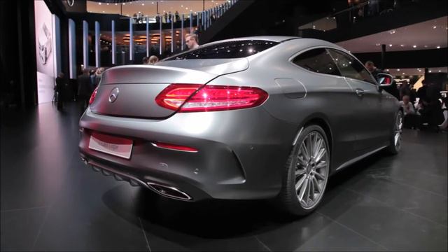Mercedes Benz C Class coupe 2017 Auto show Must see смотреть онлайн