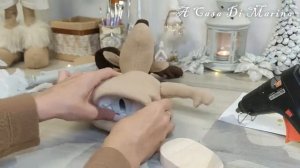 НОВОГОДНИЙ ?ОЛЕНЬ?Своими Руками ? Подробный Мастер Класс DIY: RENNA NATALIZIA Fai Da Te