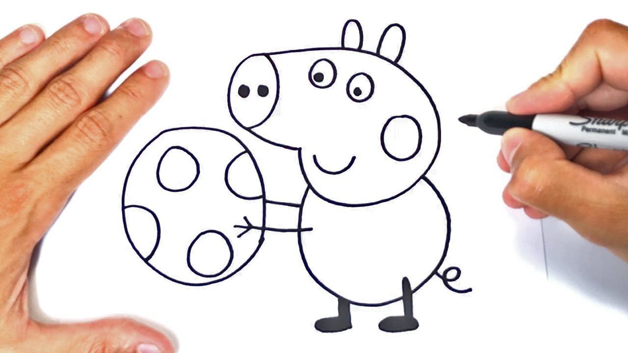 Как нарисовать свинку Пеппу | How to draw Peppa Pig