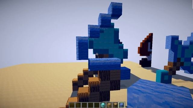 Фигуры в Minecraft - часть 15 - "Алмазный топор" смотреть онлайн