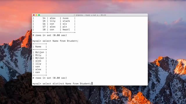 MySQL Tutorial for Beginners 9 - MySQL SELECT DISTINCT Statement смотреть онлайн