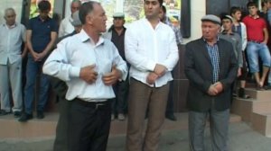 Ахты газ ул Герейханова встреча Мурсалова Рамидина с населением Герейхан гасит филипенышей