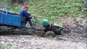 по дрова мотоблоком   МОТОБЛОК 4х4