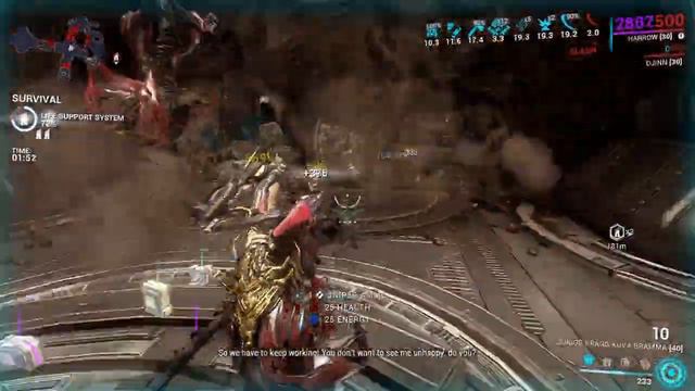Warframe - Harrow is a great Tank смотреть онлайн