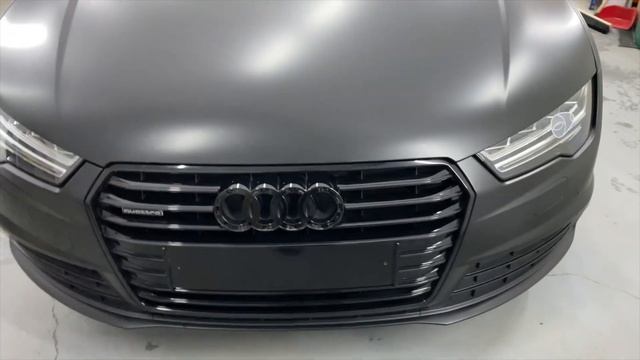 ALL BLACK AUDI A7 | Colantare Audi A7 in Negru Satin in detalii ! смотреть онлайн