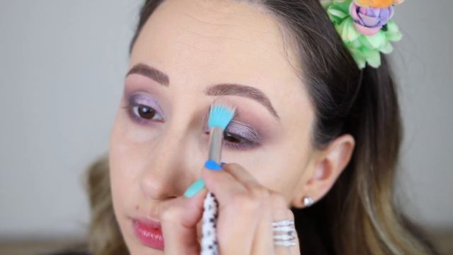 5 MINUTE Easy Purple Smokey Eye Tutorial смотреть онлайн