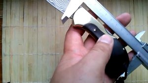 Нож с дамасской стали Китай .Damascus steel China.