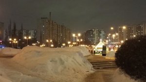 Прогулка по улице Богданова район Солнцево.