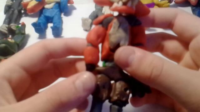 Мои фигурки FNAF из пластилина (1)