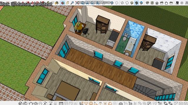 10x11 Double story house. Двухэтажный дом. Ikki qavatli uy. Икки каватли уй. #Hi tech #Modern house смотреть онлайн