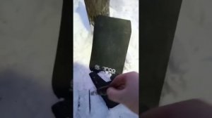 Ремонт снегохода Рысь 440, замена коммутатора. Снега почти метр.