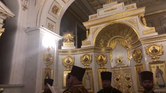 Молитва по соглашению в 22:00 в Спасо-Преображенском кафедральном соборе смотреть онлайн