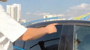 Молдинги стекол на Chevrolet Cruze