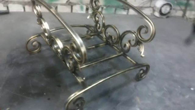 Новая дровница "Виталина" Кузнец Кулибин. смотреть онлайн