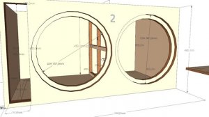Чертеж ФИ короба Alphard Hannibal FX38D2/Альфард FX38
