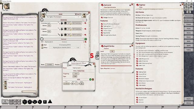 Fantasy Grounds Unity - Xanathar's Guide to Everything - Fighter Class - Samurai Archetype смотреть онлайн