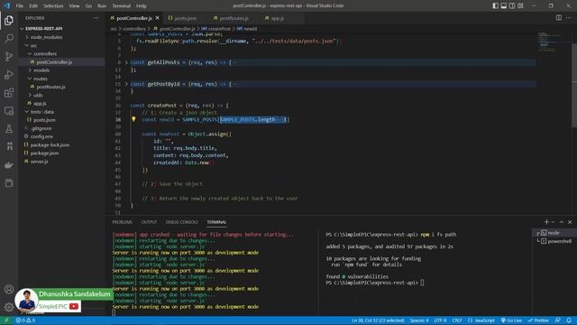 Express JS Complete Course #9 - POST Requests