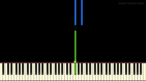 C418 - Minecraft (from Minecraft) - Piano Tutorial