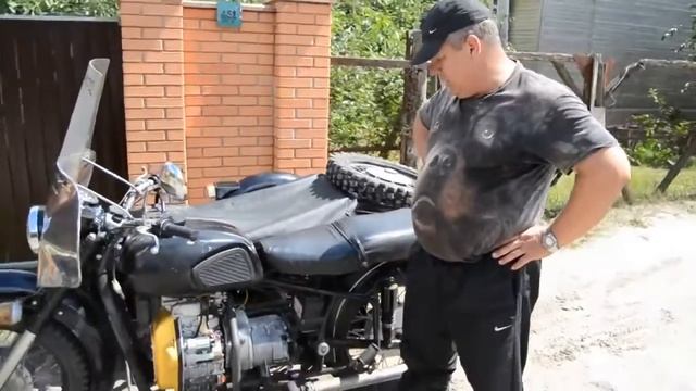 Дизельный движок на мотоцикл Днепр смотреть онлайн