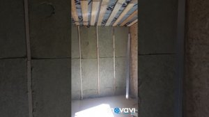 Обшивка перегородка с помощью OSB