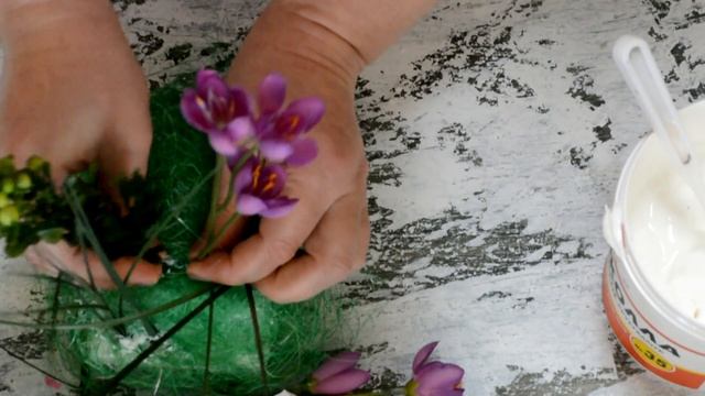 DIY:ПАСХАЛЬНЫЙ ДЕКОР С БОЛЬШИМ ЯЙЦОМ ИЗ ПАПЬЕ МАШЕ