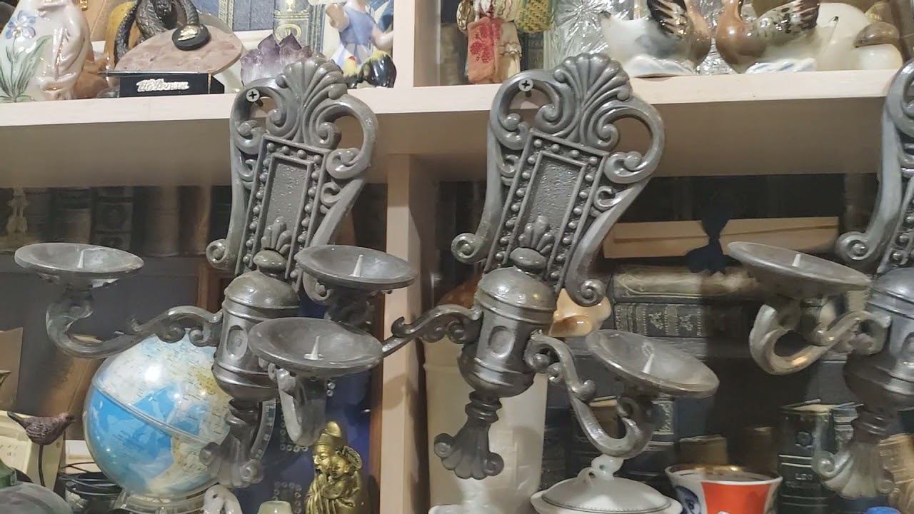 Подсвечники настенные СССР