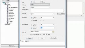 Batch export PostgreSQL BYTEA (BLOB) data to files