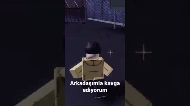 Arkadaşımla kavga ediyorum adı tyler durden #fightclub #roblox #memes