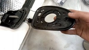 DAEWOO MATIZ демонтаж зеркала заднего вида, или как не надо делать часть 2 )))