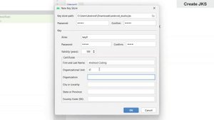 How to Create JKS File Using Android Studio & Command Prompt | JavaKeyStore | Android Coding