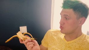 ПАУК В БАНАНЕ !