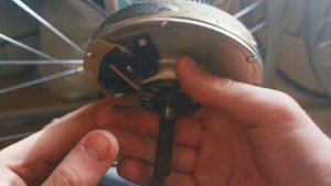 Щёточное мотор колесо для велосипеда E-Bike #VLOG_электронщика сборка электровелосипед своими рукам