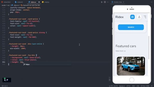 Responsive car rental website using Html CSS JavaScript | GitHub deploy