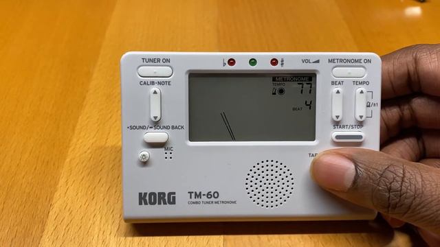 Korg TM-60 Tuner and Metronome: Unboxing and Demo смотреть онлайн
